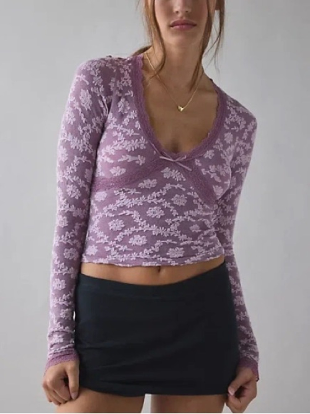 Out From Under Tammy Textured Long Sleeve